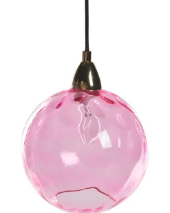 Loftlampe PABELLON Glas Rød