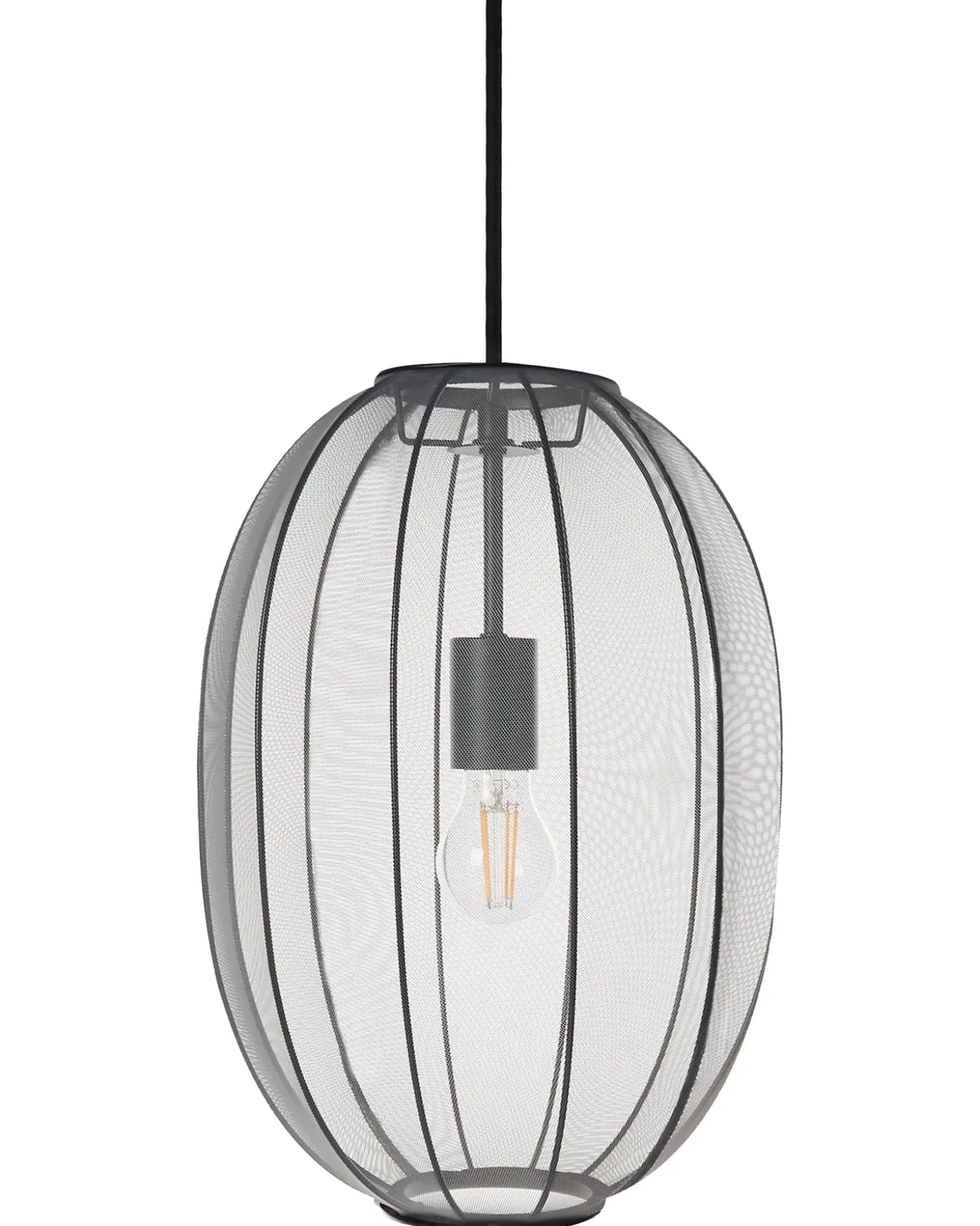 Loftlampe PADAMO Sort