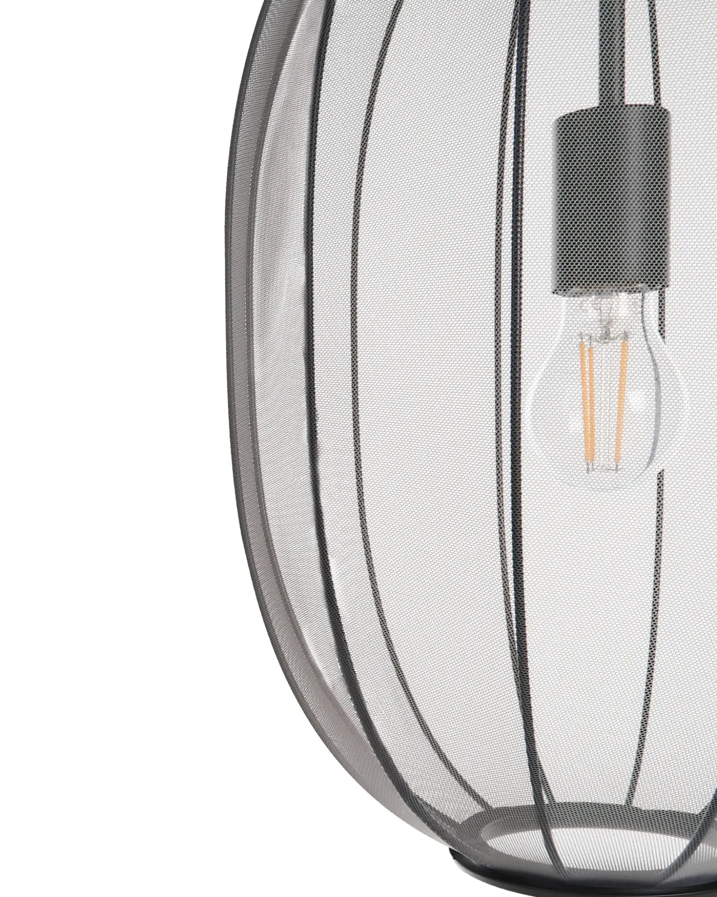 Loftlampe PADAMO Sort