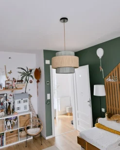 Loftlampe PALBRA Papir Naturlig