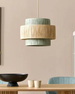 Loftlampe PALBRA Papir Naturlig