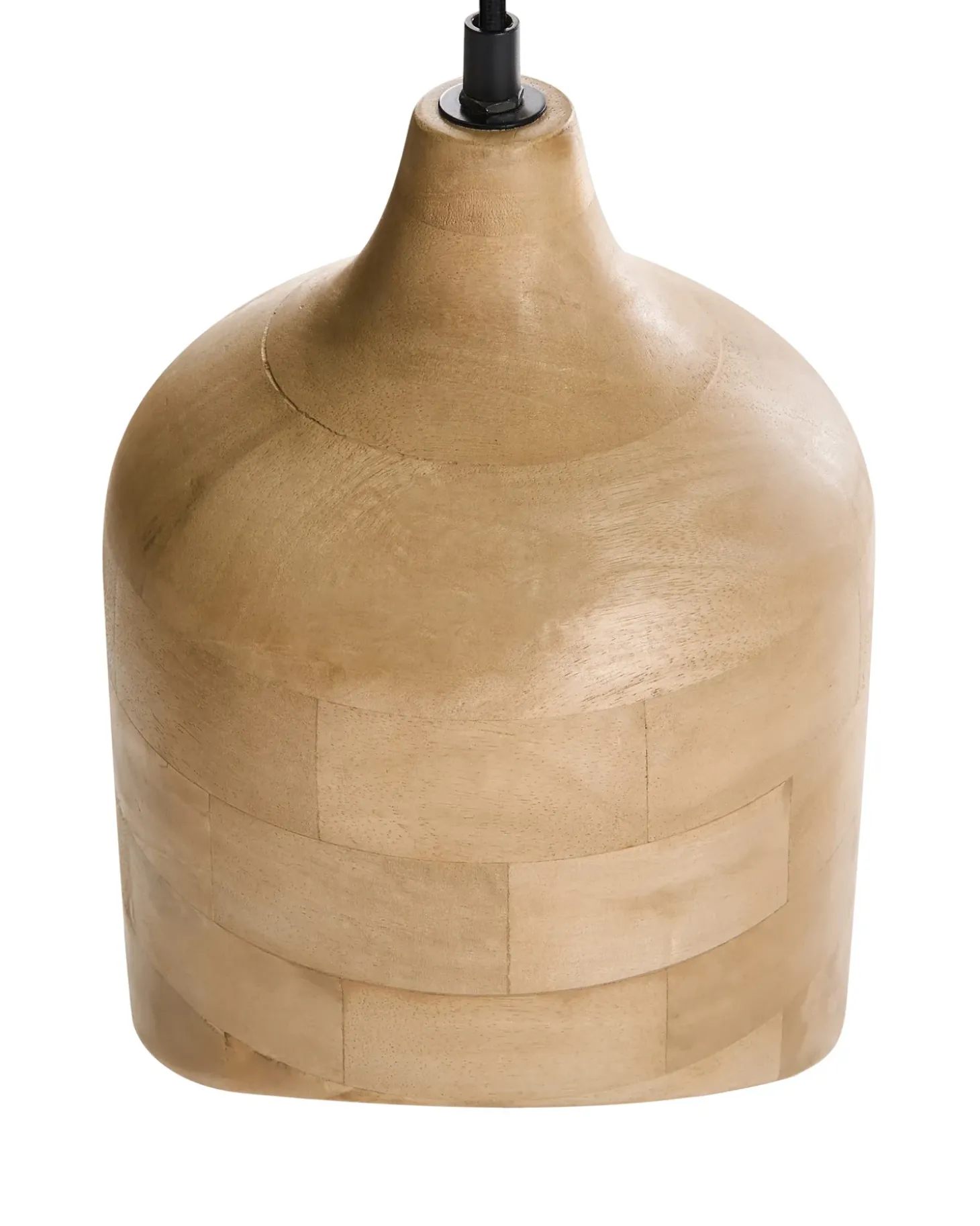 Loftlampe PANDU Mangotræ Lysebrun