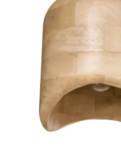 Loftlampe PANDU Mangotræ Lysebrun