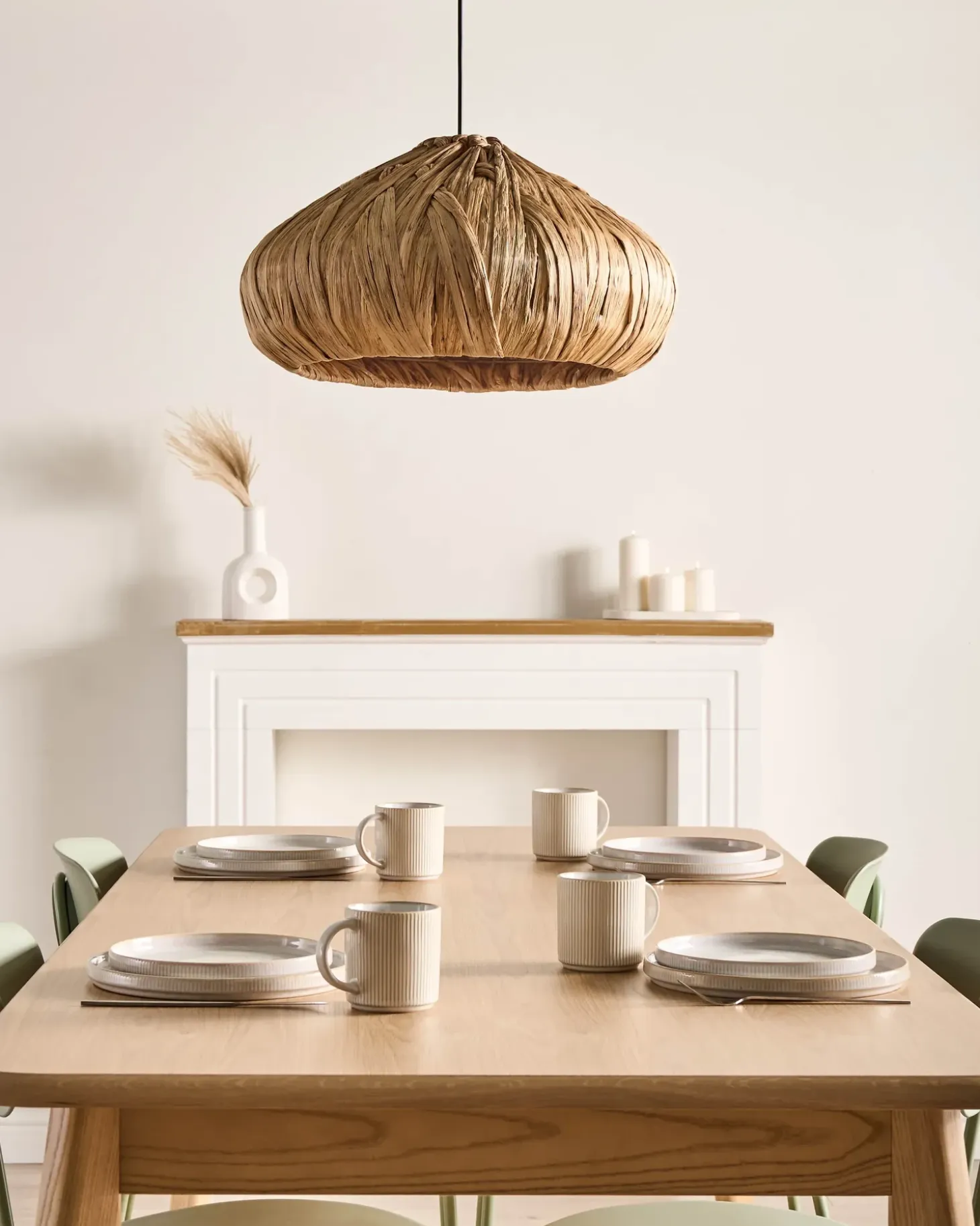 Loftlampe PASOS Vandhyacint Naturlig