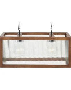 Loftlampe PENNA Mangotræ Brun