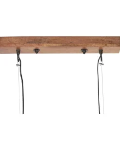 Loftlampe PENNA Mangotræ Brun