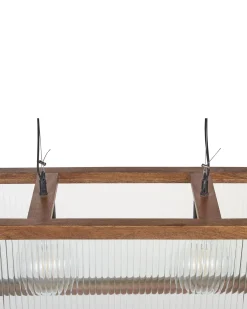 Loftlampe PENNA Mangotræ Brun