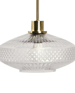 Loftlampe PIRRIS Glas Transparent