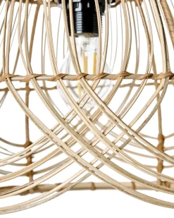 Loftlampe POSTRERO Rattan Naturlig