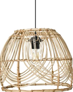 Loftlampe POSTRERO Rattan Naturlig