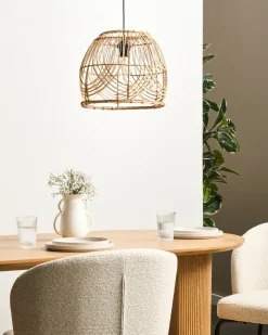 Loftlampe POSTRERO Rattan Naturlig