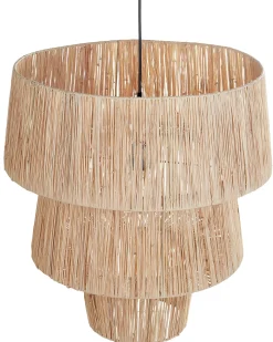 Loftlampe PREMAT Flet Naturlig