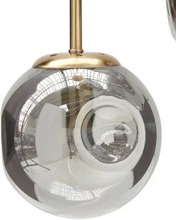Loftlampe RALFES Glas Messing