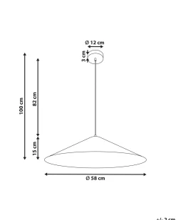 Loftlampe RASPACULO Metal Sort