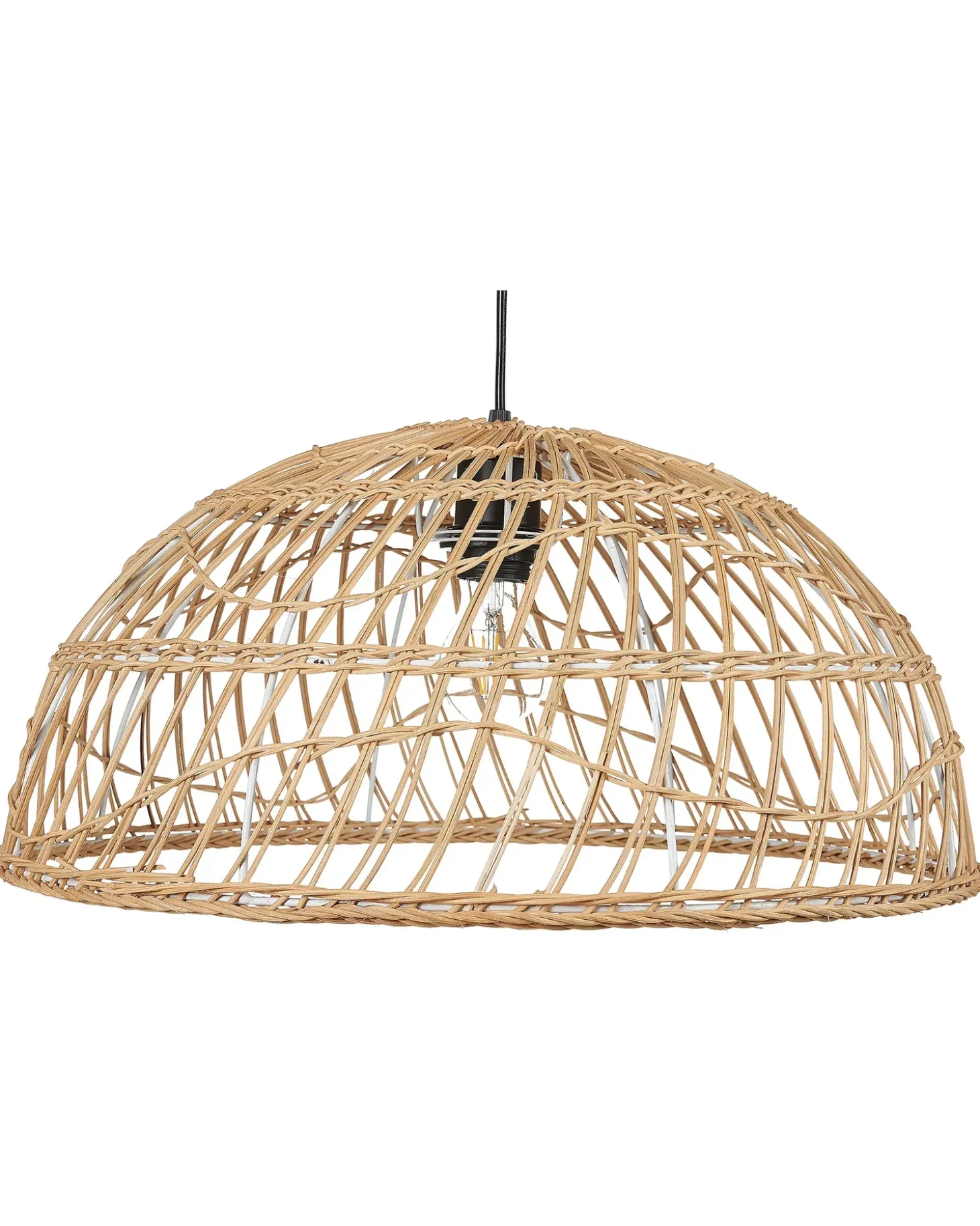 Loftlampe RAVINE Rattan Naturlig