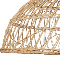 Loftlampe RAVINE Rattan Naturlig