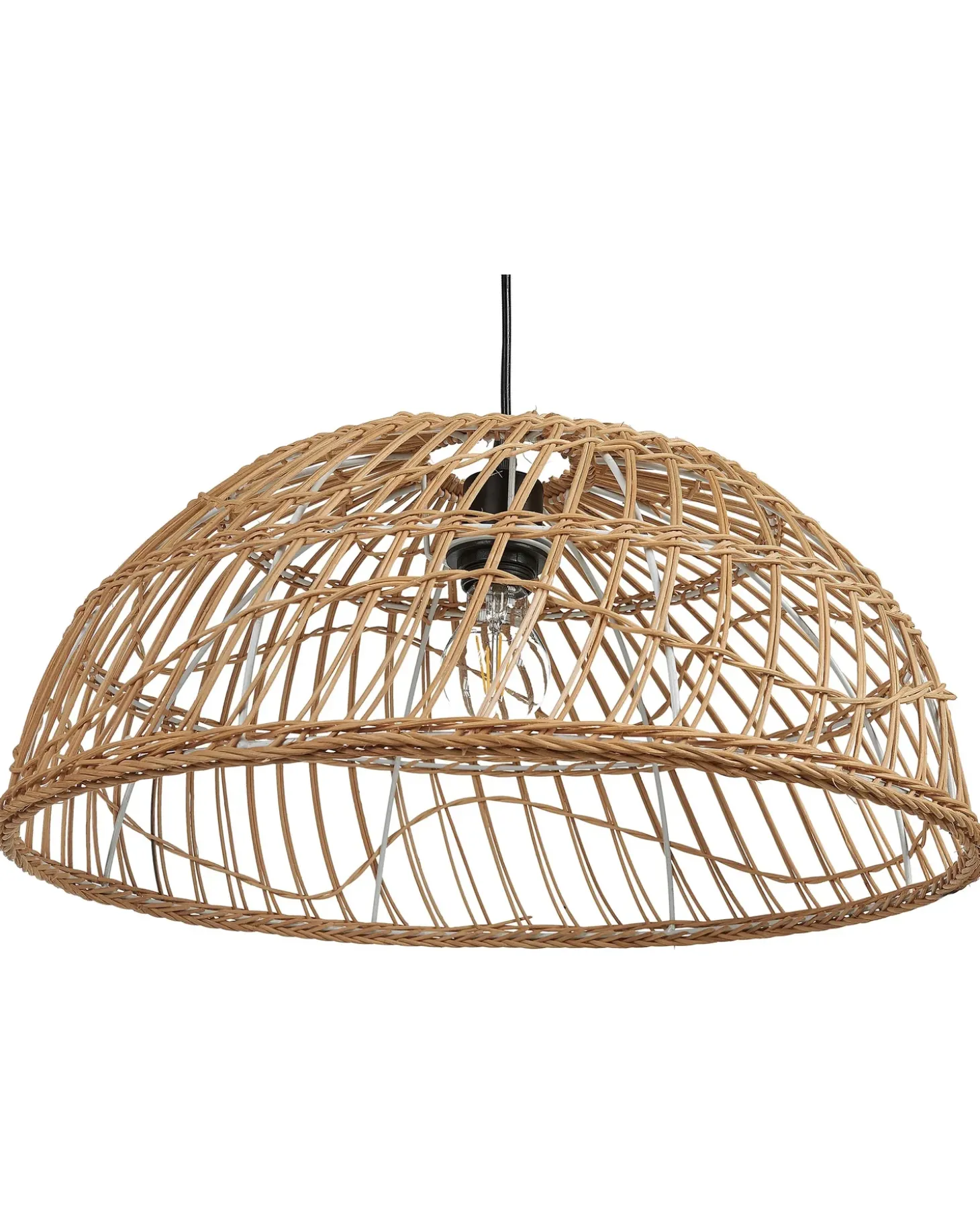 Loftlampe RAVINE Rattan Naturlig