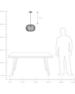 Loftlampe REINE Metal Sølv