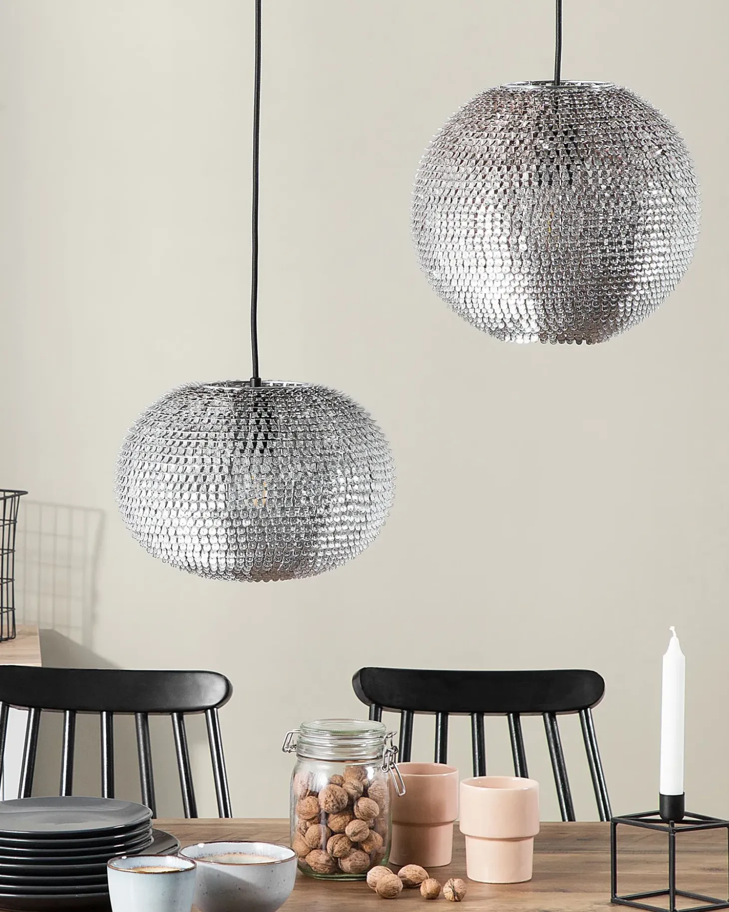 Loftlampe REINE Metal Sølv