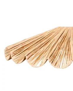 Loftlampe SABOGAL Flet Naturlig