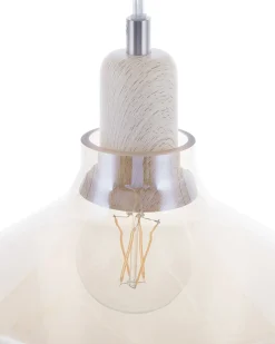 Loftlampe SANTON Glas Guld