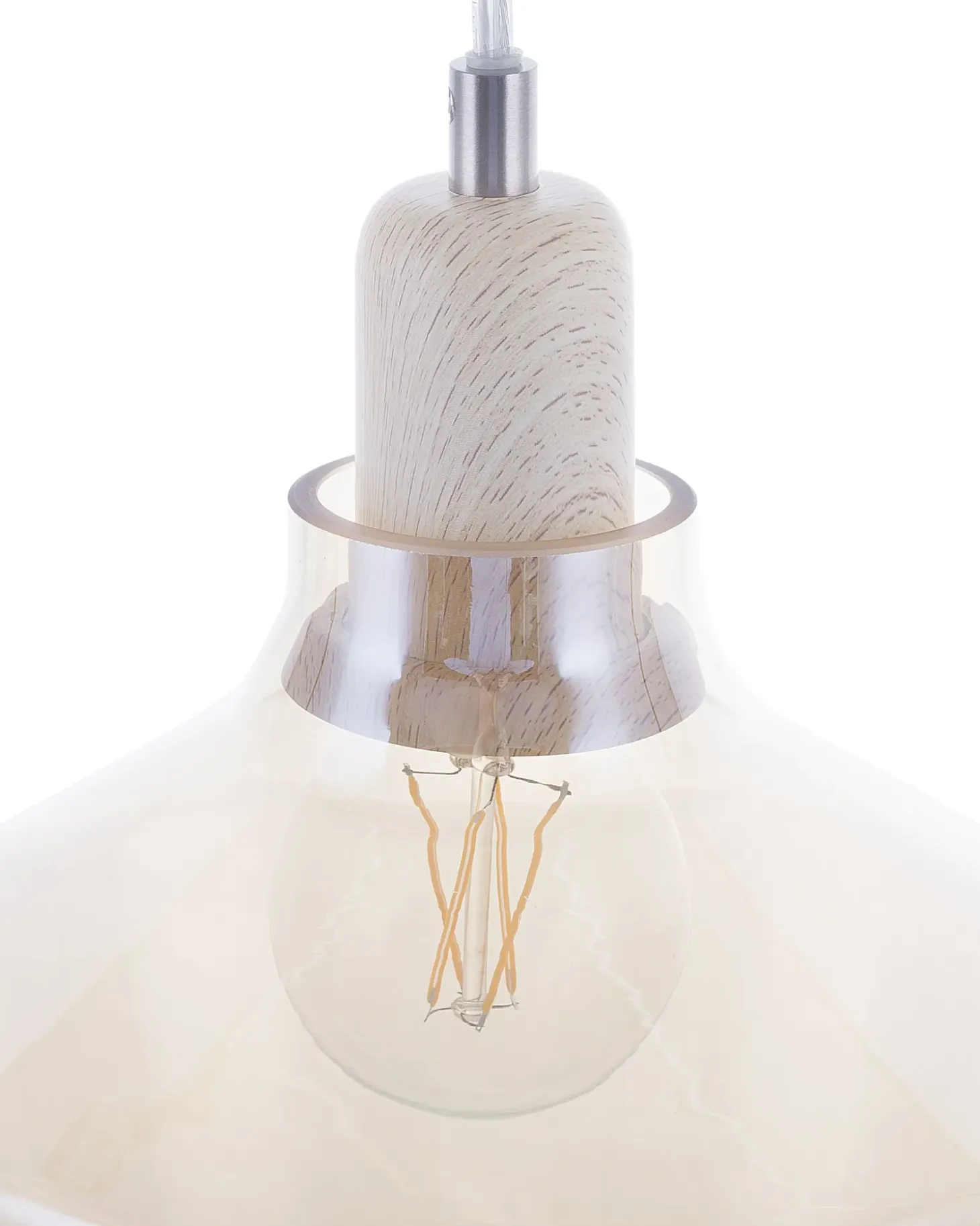 Loftlampe SANTON Glas Guld