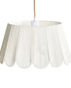 Loftlampe SEBAKWE papirreb Lys Beige