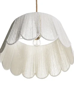 Loftlampe SEBAKWE papirreb Lys Beige