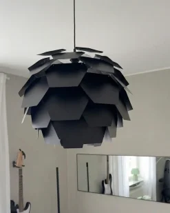 Loftlampe SEGRE L Sort