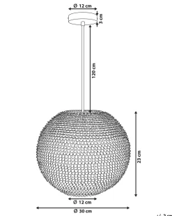 Loftlampe SEINE Metal Kobber