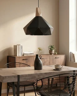Loftlampe SOMME Metal Sort