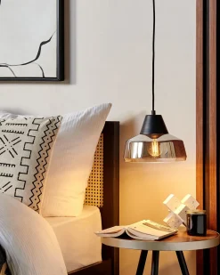 Loftlampe TALPARO Glas Guld