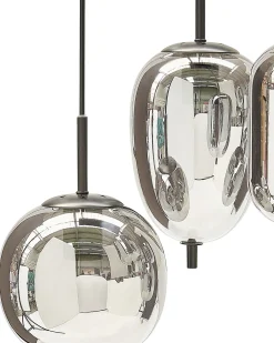 Loftlampe TARLO Glas Messing
