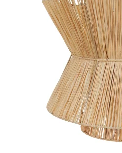 Loftlampe TELAMBA Flet Naturlig