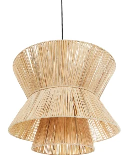 Loftlampe TELAMBA Flet Naturlig