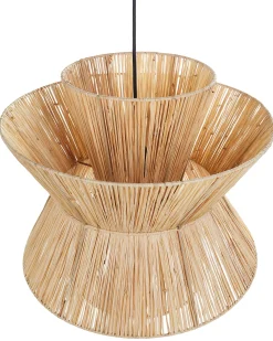 Loftlampe TELAMBA Flet Naturlig