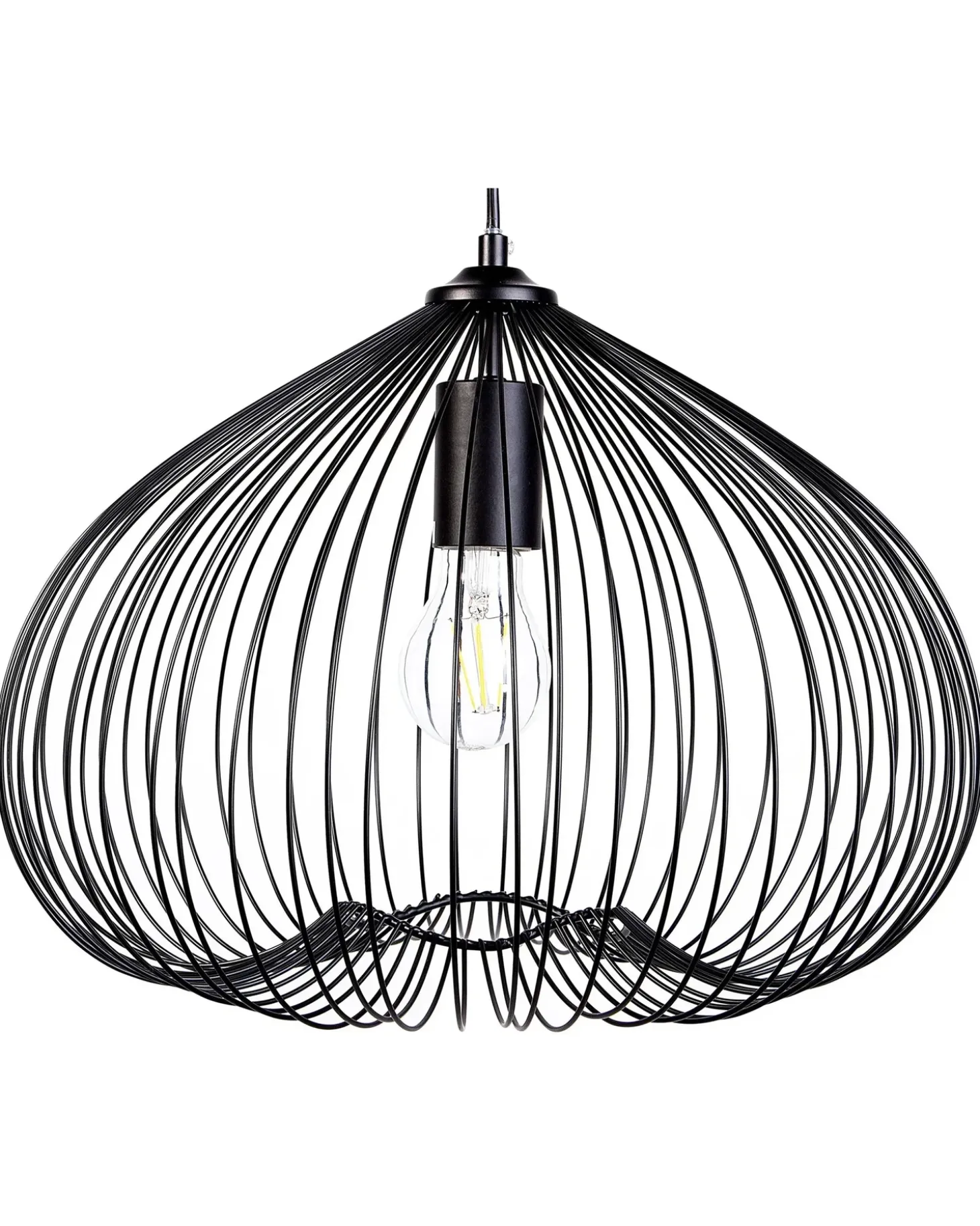 Loftlampe TORDINO Metal Sort