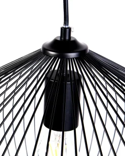 Loftlampe TORDINO Metal Sort