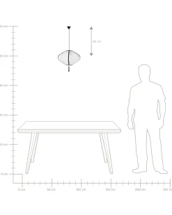 Loftlampe TUCURO Hvid