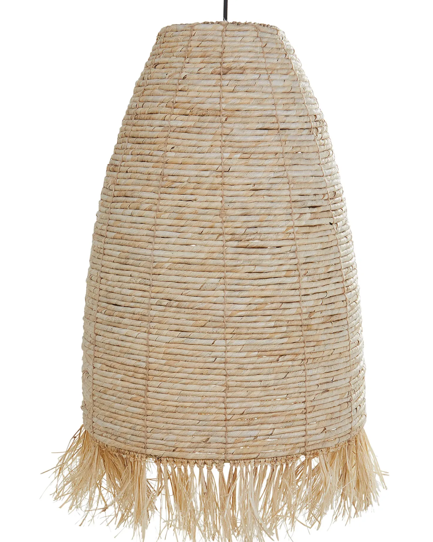Loftlampe TUTONG Flet Naturlig