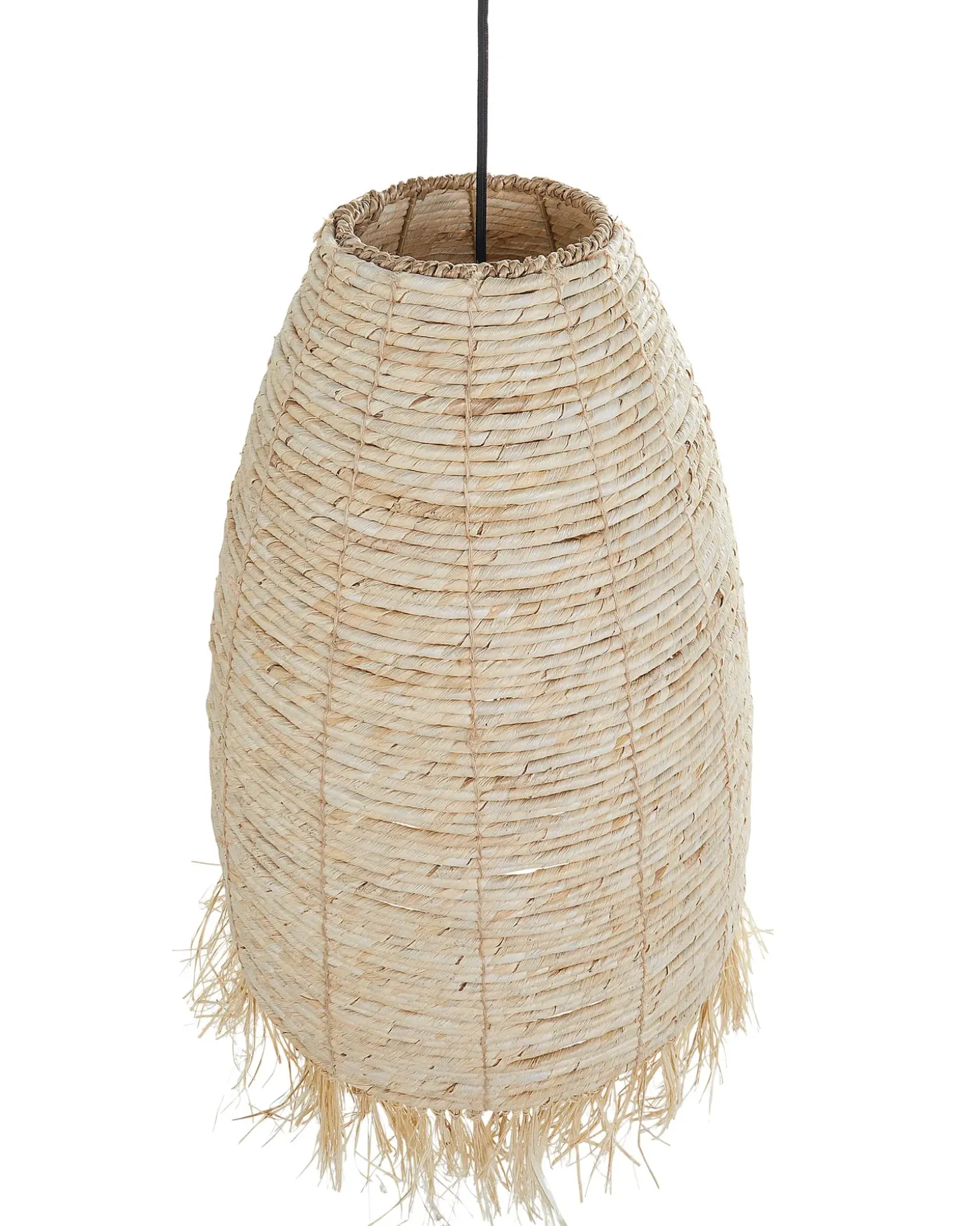 Loftlampe TUTONG Flet Naturlig