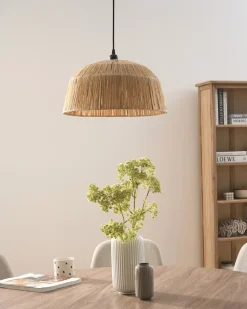 Loftlampe UMBA Flet Naturlig