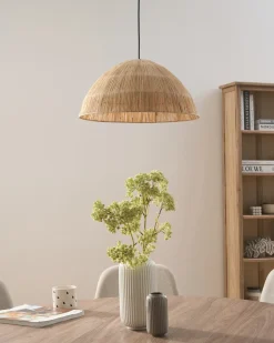 Loftlampe WERU Flet Naturlig