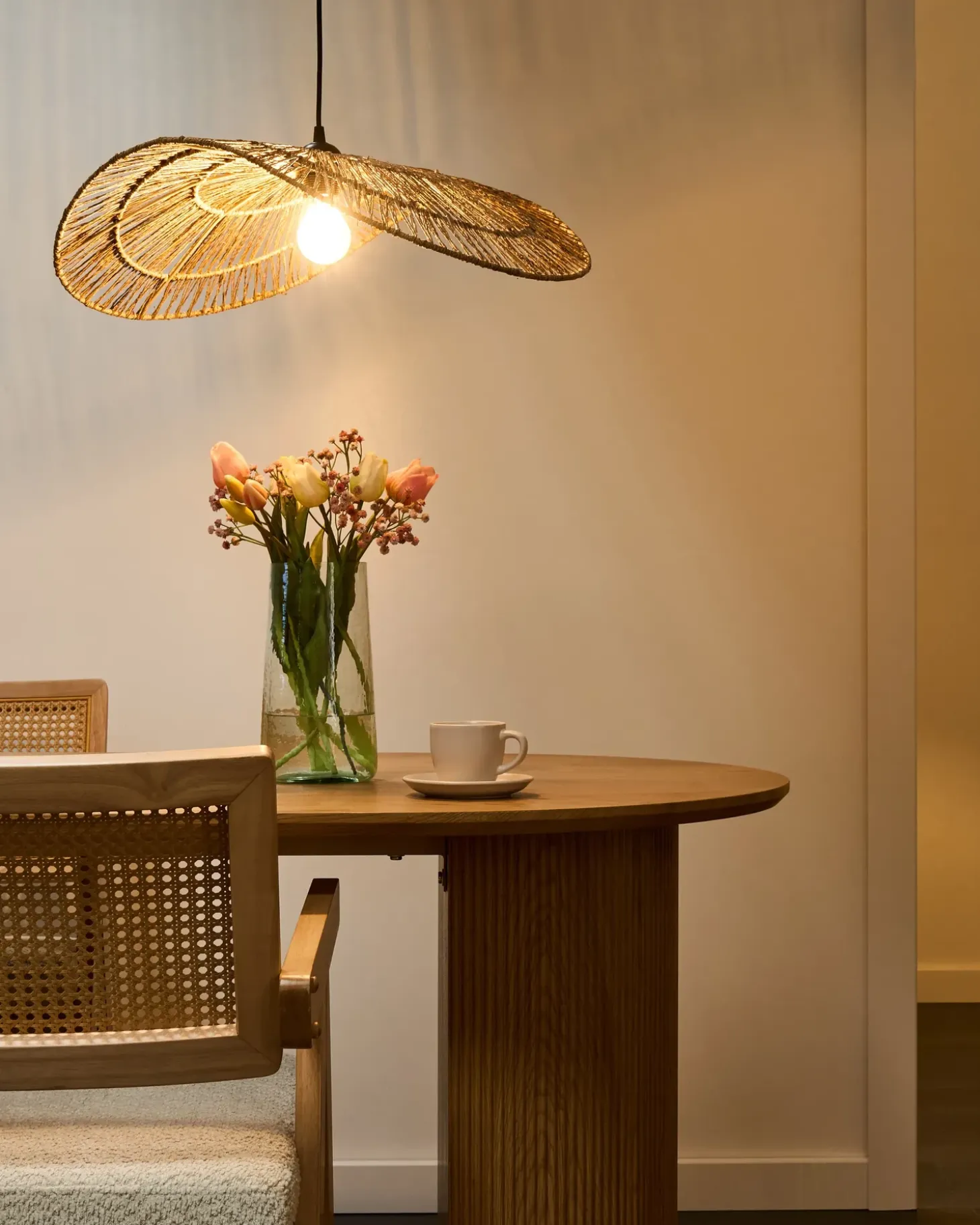 Loftlampe YAGUEZ Jute Naturlig