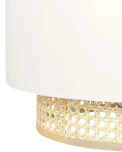 Loftlampe YUMURI Rattan Lys Beige