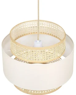 Loftlampe YUMURI Rattan Lys Beige