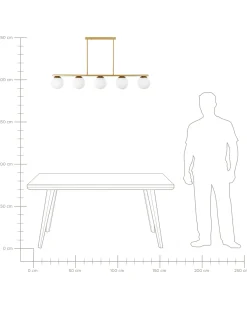 Loftlampe ZIKULI Metal Guld