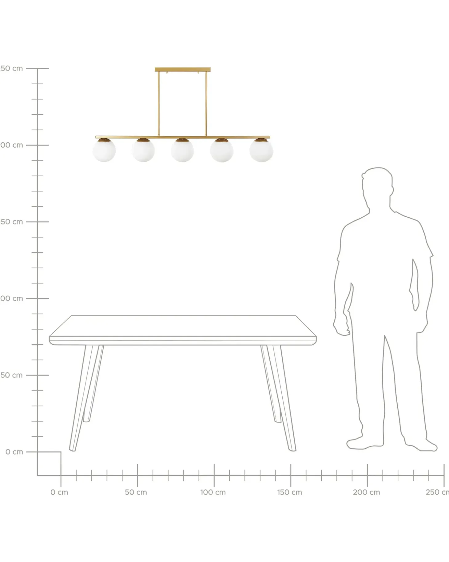 Loftlampe ZIKULI Metal Guld