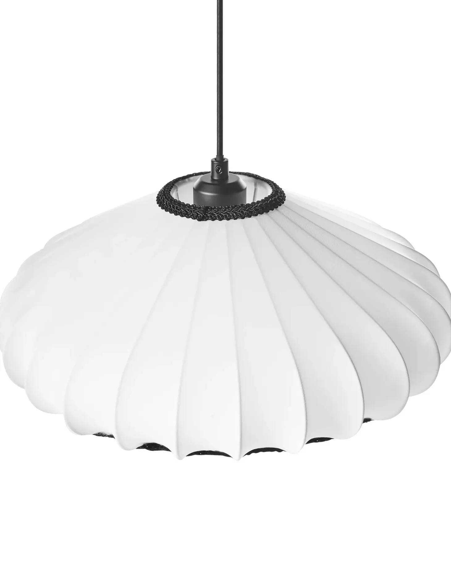 Loftlampe ZULIA Syntetisk materiale Hvid