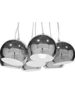 Loftlampe OLZA Metal Sølv